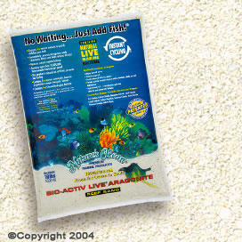 Natures Ocean® Bio Activ Live Aragonite Reef Sand Natural White#1